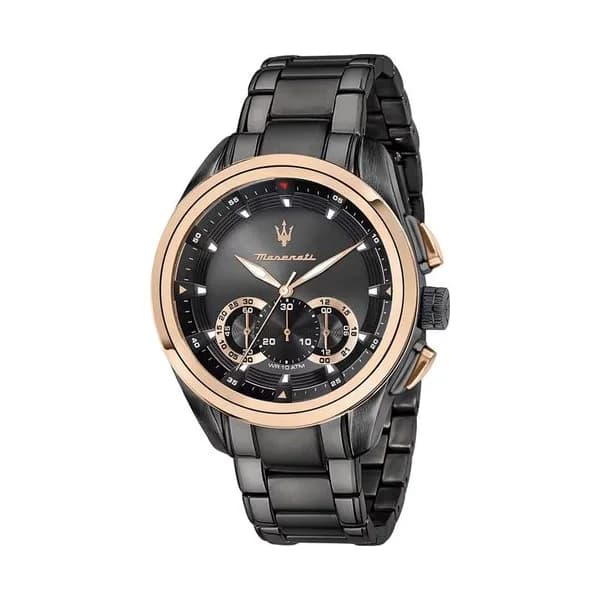 Maserati Montre Maserati en Acier Anthracite