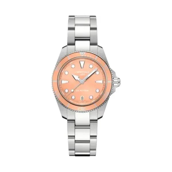 Certina Montre Certina DS Action 34.5mm Cadran Nacre Bracelet Acier