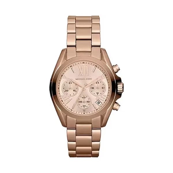 Michael Kors Montre Femme MICHAEL KORS en Acier Rose Etanche