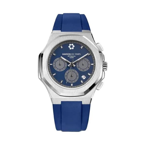 Maison du Temps Montre Maison du Temps Collection MTGamma en Silicone Bleu