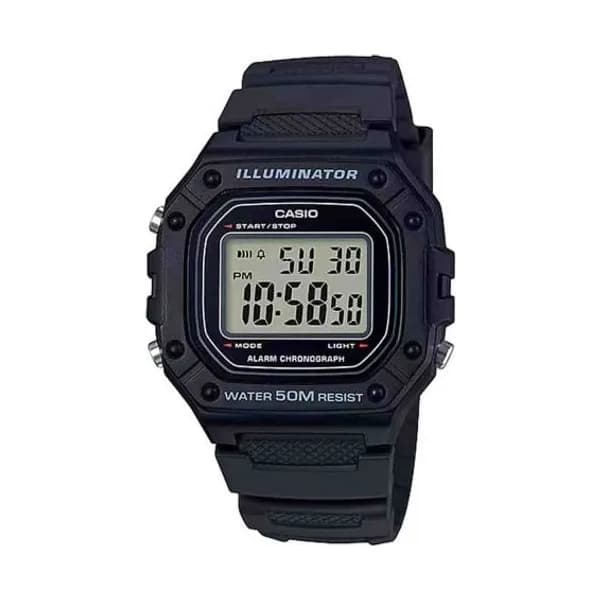 Casio Montre Casio Timeless - W-218HM - Noir - W-218H-1AV