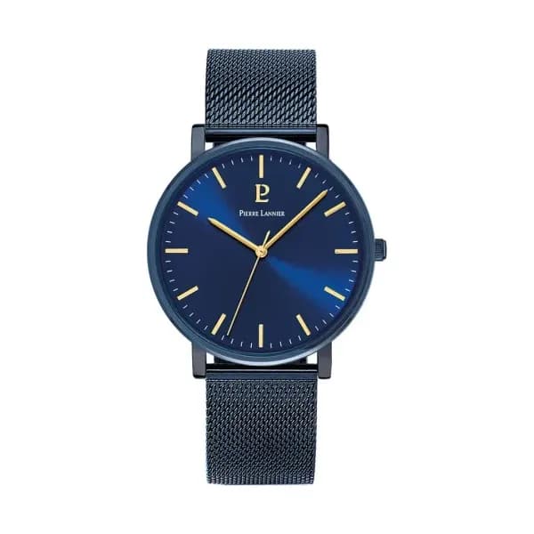 Pierre Lannier Montre Pierre Lannier Collection Essential en Acier et PVD Bleu
