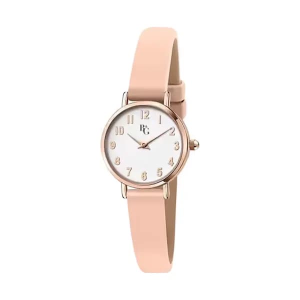 B&G Montre Femme B&G PREPPY en Cuir Rose
