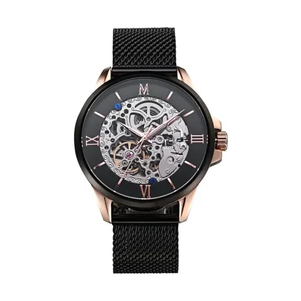 Montignac Montre automatique Homme Round Noir