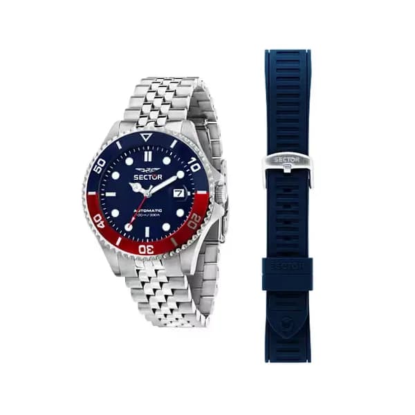 Sector Montre Analogique Homme Sector Acier Caoutchouc Gris R3223161018