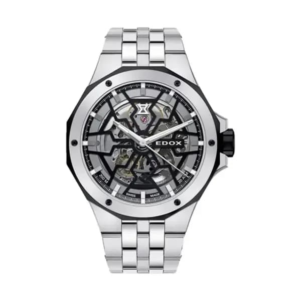 Edox Montre Delfin the Original Mecano Automatic 85303-3NM-NBG