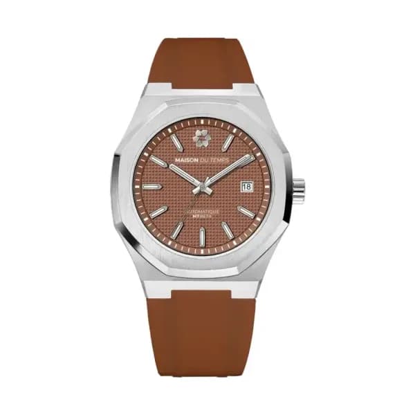 Maison du Temps Montre MTBeta Mocha Silicone Mocha