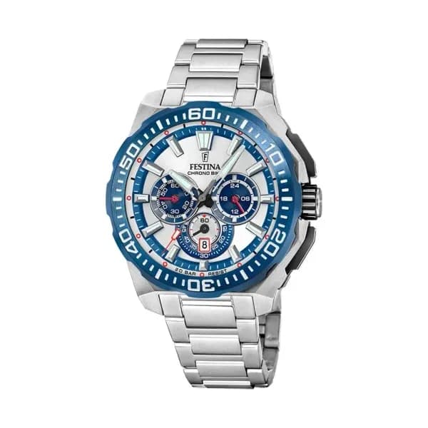 Festina Montre Festina Collection Chrono Bike en Acier Argenté