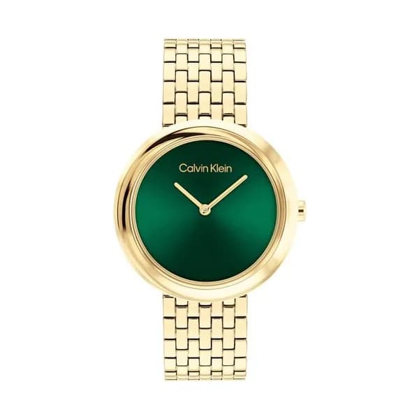 Calvin Klein Montre Calvin Klein Collection Twisted Bezel en Acier et PVD Doré