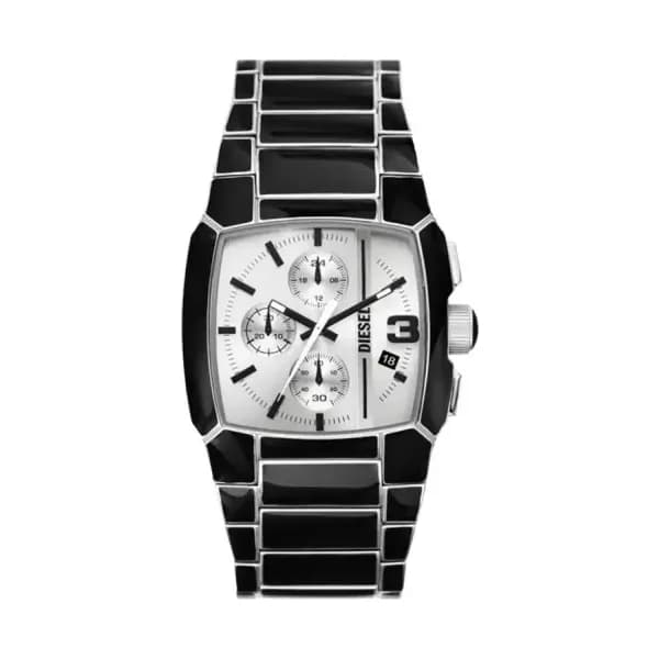 Diesel Montre Cliffhanger Acier Noir DZ4646