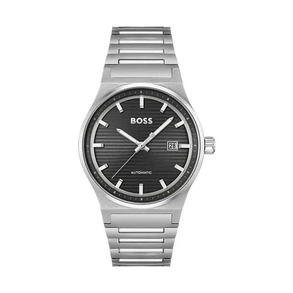 Hugo Boss Montre Automatique Boss Collection Sport Lux Candor Auto en Acier Argenté