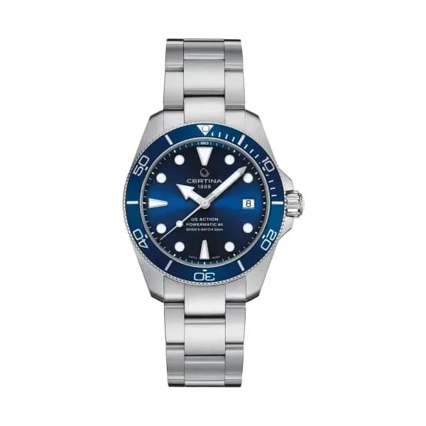 Certina Montre automatique Mixte DS action Bleu