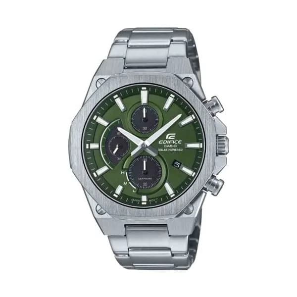 Casio Edifice Montre Casio Edifice - Solar Slim - Kaki - EFS-S570D-3A