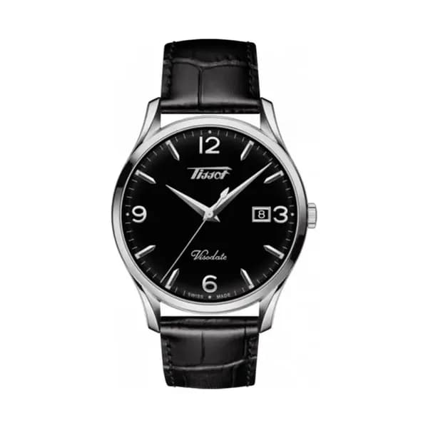 Tissot Montre Tissot en Cuir Noir