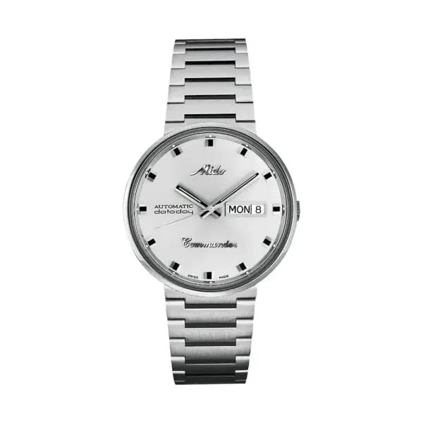 Mido Montre automatique Femme Commander Argenté