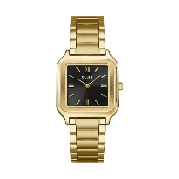 Cluse Gracieuse Watch Steel, Black, Gold Colour