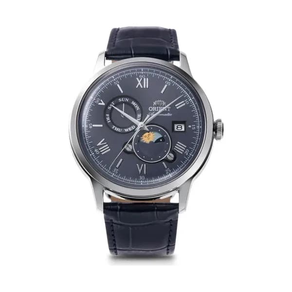 Orient Montre automatique Homme Sun & moon Bleu foncé