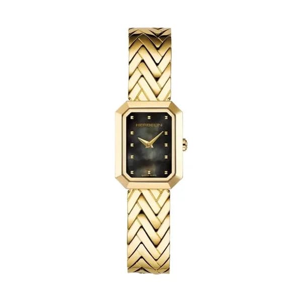 Michel Herbelin Montre michel herbelin Octogone Acier PVD Doré - 17446BP49