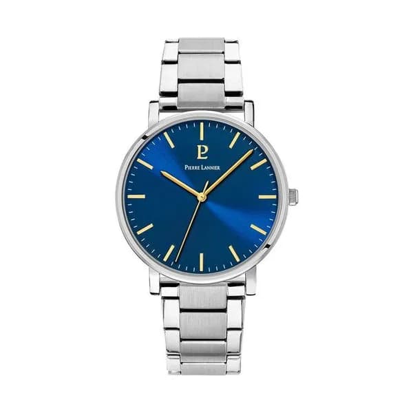 Pierre Lannier Montre Pierre Lannier Collection Essential en Acier Argenté