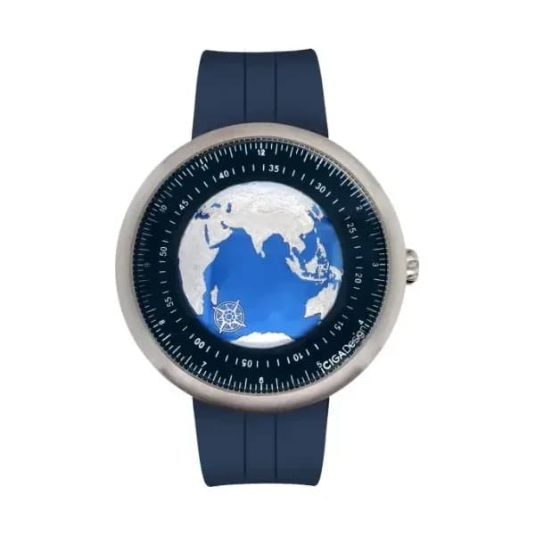 Daniel Gérard Montre Occasion CIGA design Mechanical Watch Blue Planet