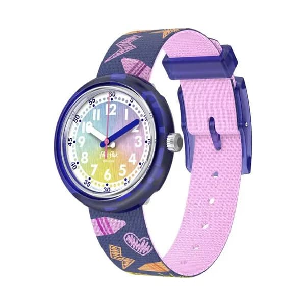 Flik Flak Montre Flik Flak en Plastique Violet