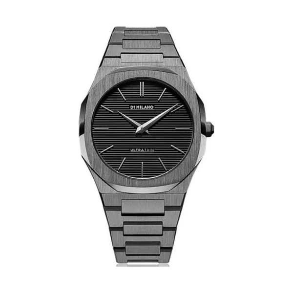 D1 Milano Montre D1 Milano Ultra Thin Quartz - 40 mm- Cadran Noir - UTBJ15