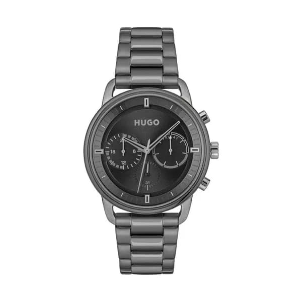 Hugo Montre Hugo en Acier Gris