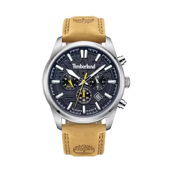 Timberland Montre Homme TIMBERLAND en Cuir Marron Etanche