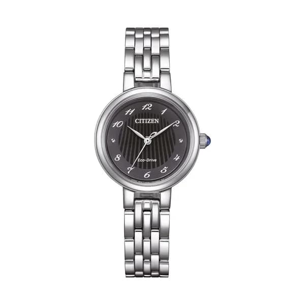 Citizen Montre Citizen Citizen L Cadran Noir Bracelet Acier Inoxydable