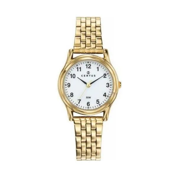 Certus Montre Certus en Acier et PVD Doré