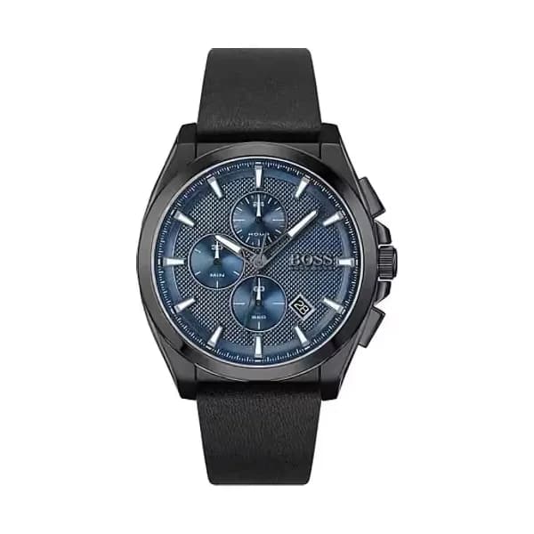 Hugo Boss Montre Homme BOSS BLACK SPORT LUX en Cuir Noir