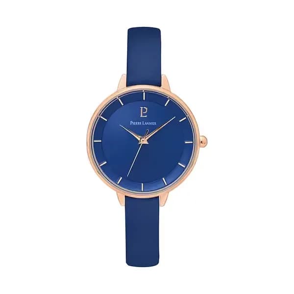 Pierre Lannier Montre Femme PIERRE LANNIER en Cuir Bleu