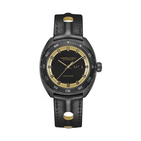 Hamilton Montre Hamilton American Classic Pan Europ Day Date Auto 42 mm- H35425730