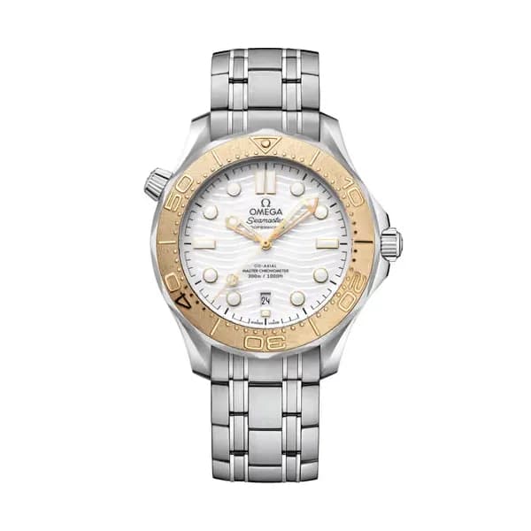 Omega Seamaster 42 mm, acier sur acier