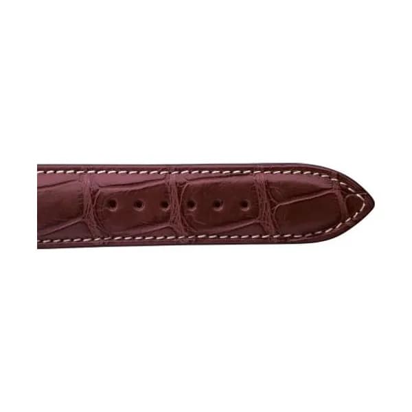 null Bracelet de montre Crocodile Homme de couleur Miel -Alessandra - 18614E-08