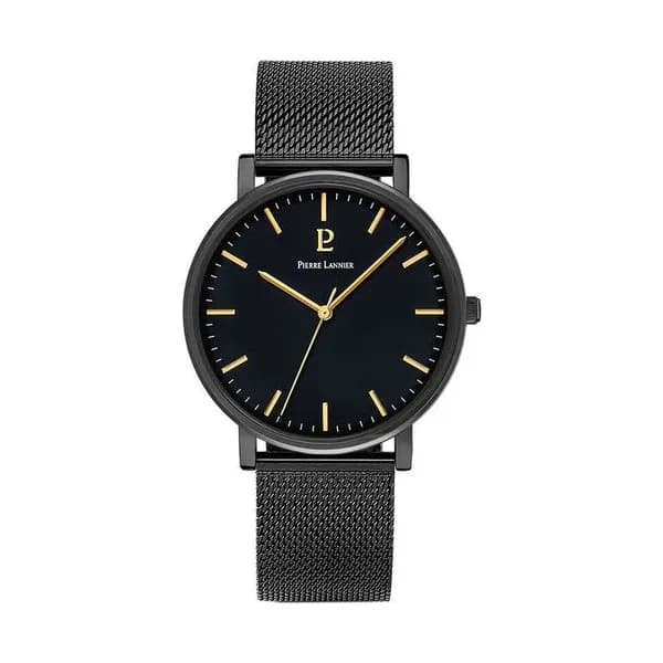 Pierre Lannier Montre Pierre Lannier Collection Essential en Acier et PVD Noir