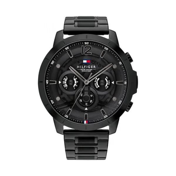 Tommy Hilfiger Montre Tommy Hilfiger en Acier et PVD Noir