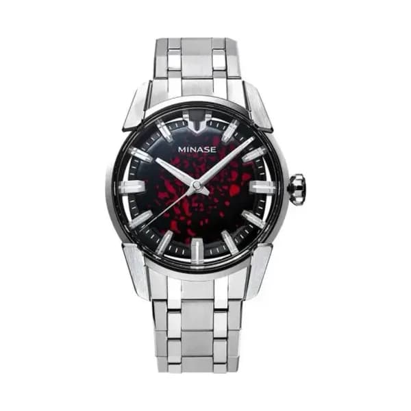 Minase Montre Divido Shibo-Urushi Scarlet Illusion 14-M01KA1-SSB
