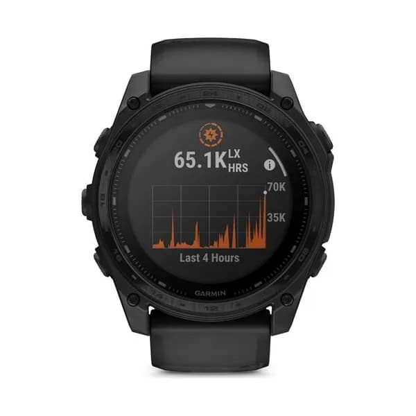 Garmin Montre Garmin Tactix 8 SOLAR bracelets nylon et silicone 51 mm - Avec calculateur Applied Ballistics Ultralight