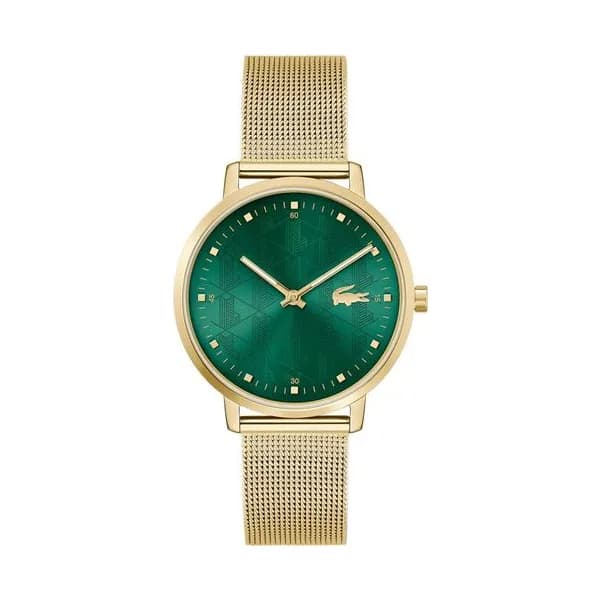 Lacoste Montre Lacoste Collection Crocorigin en Acier et PVD Doré