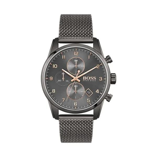 Hugo Boss Montre Boss en Acier Gunmétal