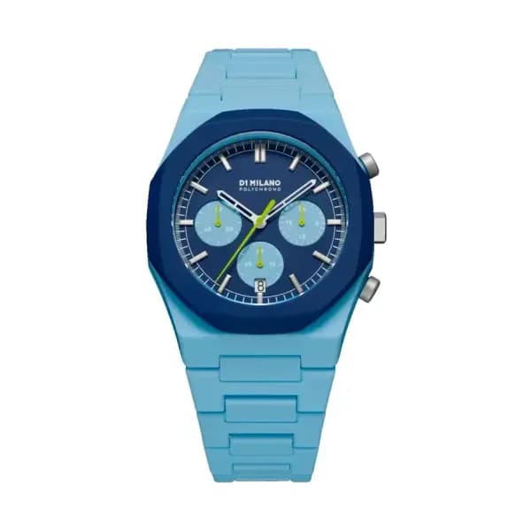 D1 Milano Montre Polychrono Blue Blast 40.5mm PHBJ03
