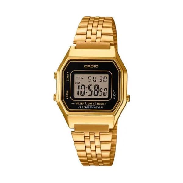 Casio Montre Casio Vintage - Mini Collection - Or & Noir - LA680WEGA-1