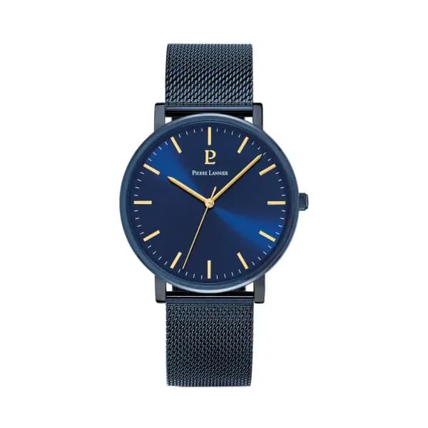 Pierre Lannier Montre quartz Homme Essential Bleu
