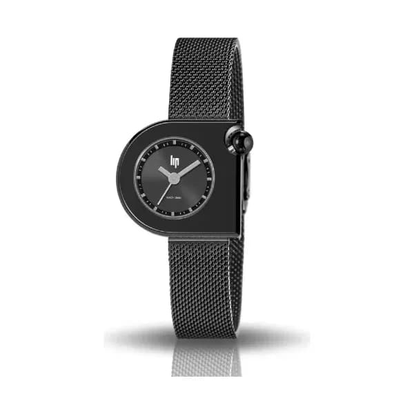 Lip Montre Lip Mach 2000 Mini - - cadran Argent- 30 x 28 mm - Acier -671392
