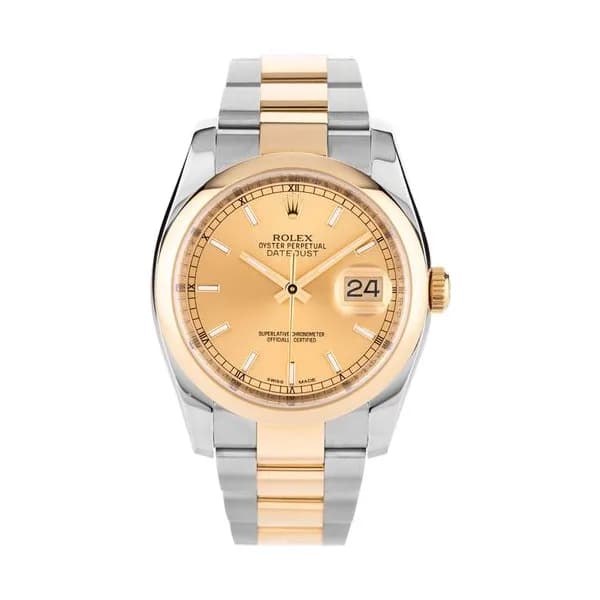 Rolex Montre Rolex DateJust 36 Rolesor 116233 automatique 36 mm Full Set 2010