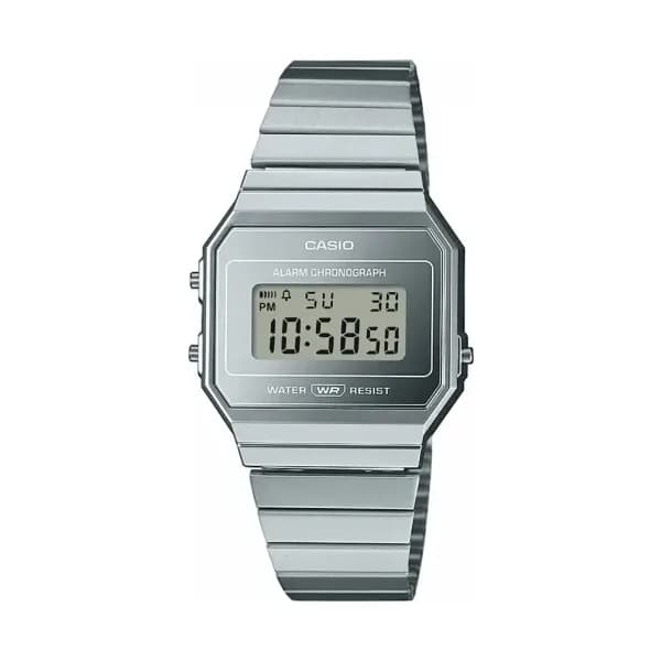 Casio Montre quartz Mixte Vintage iconic Gris