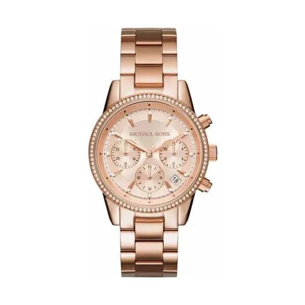 Michael Kors Montre Michael Kors Collection Bryant en Acier Doré Rose