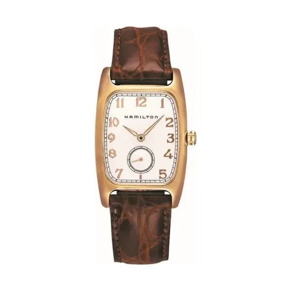 Hamilton Montre quartz Homme Boulton Blanc