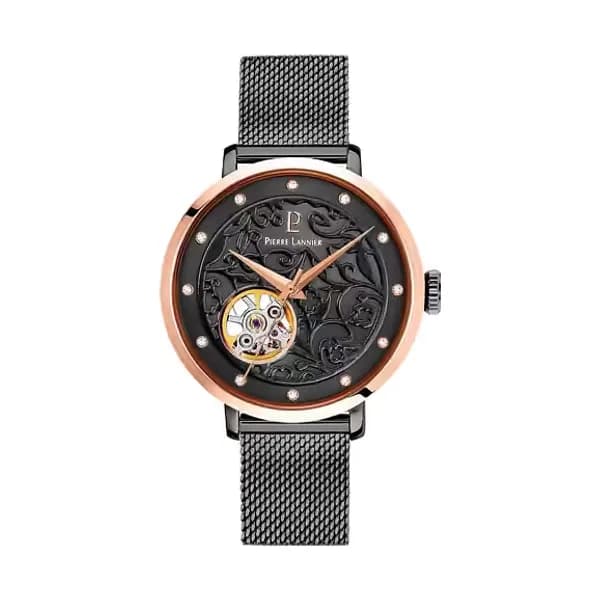 Pierre Lannier Montre Femme PIERRE LANNIER en Acier Noir